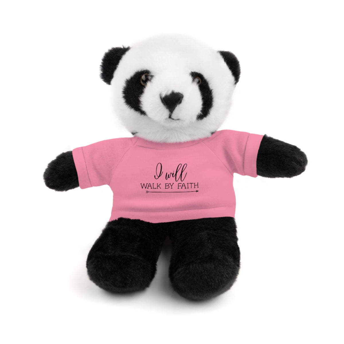 C- I Will Walk By Faith Stuffed Animals with Tee