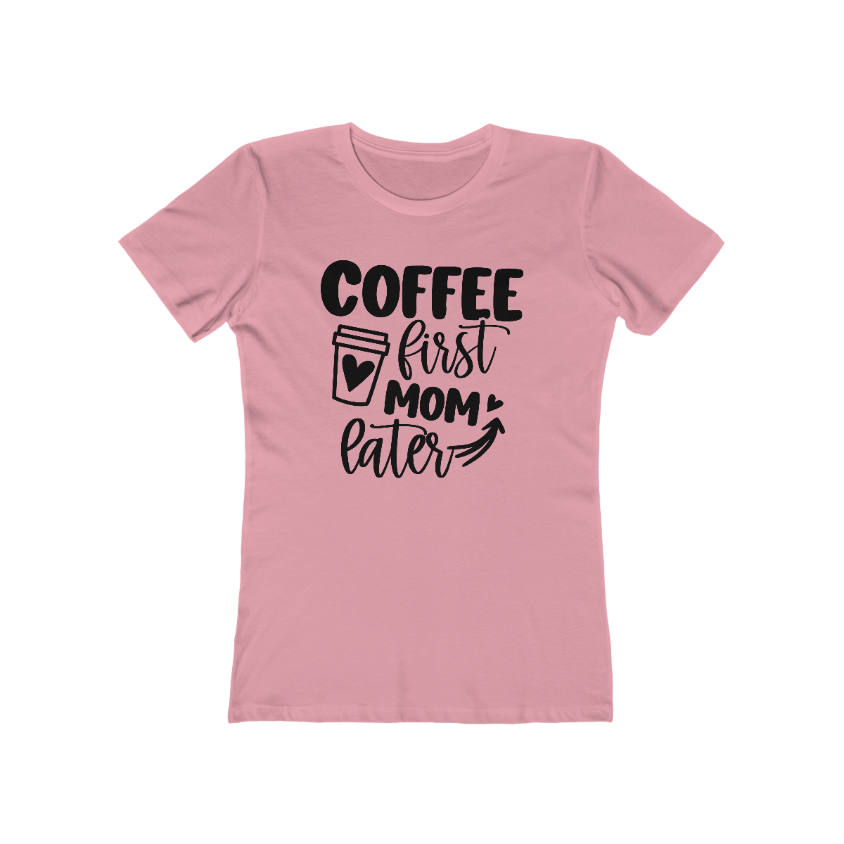 M- Coffee First Mom Later Tee