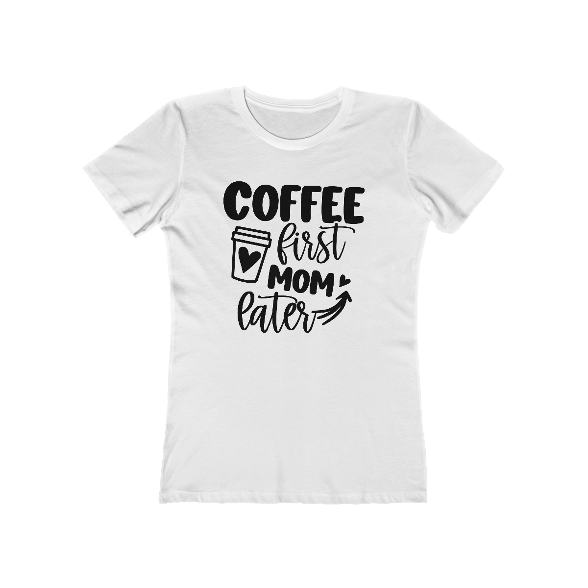 M- Coffee First Mom Later Tee