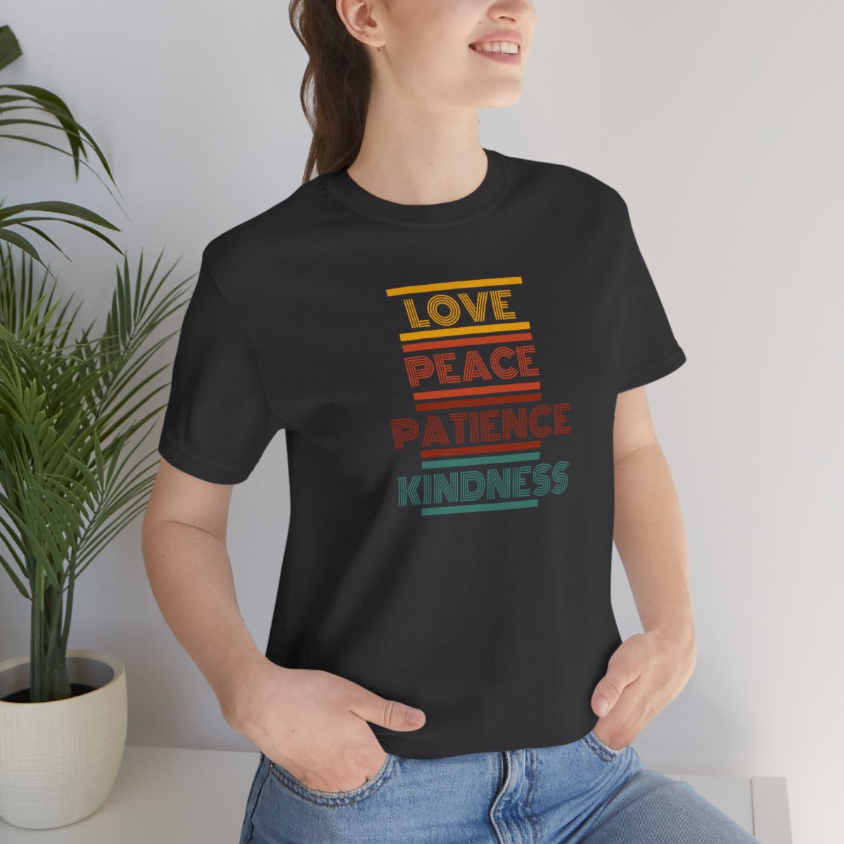 C- Love Peace Patience Tee