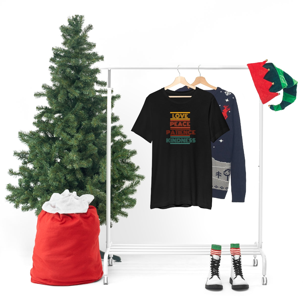 C- Love Peace Patience Tee