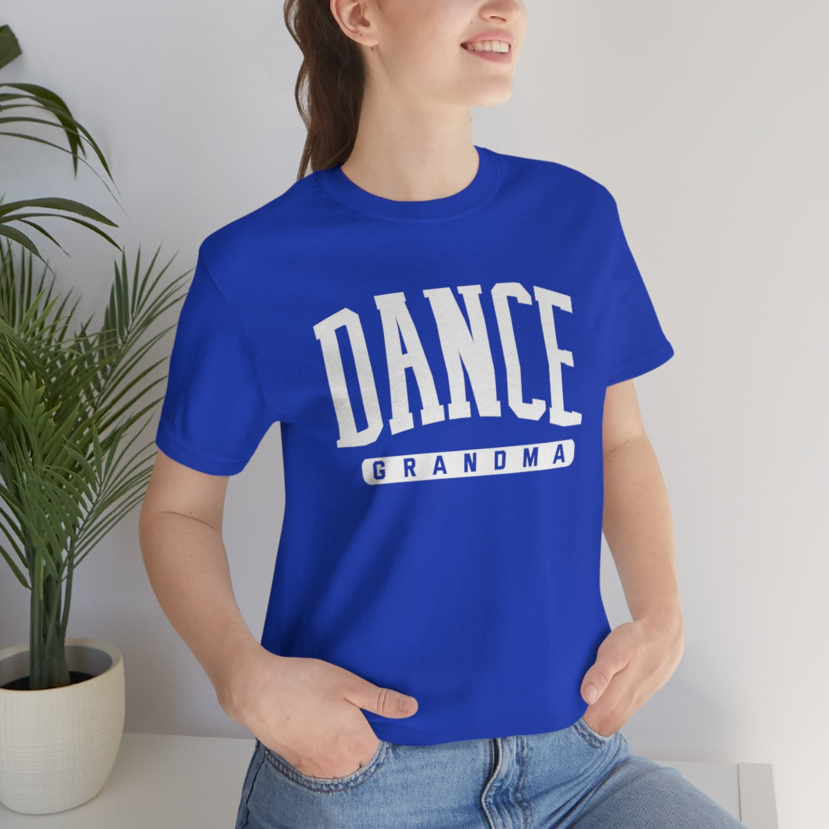 D- Dance Grandma White Font Tee