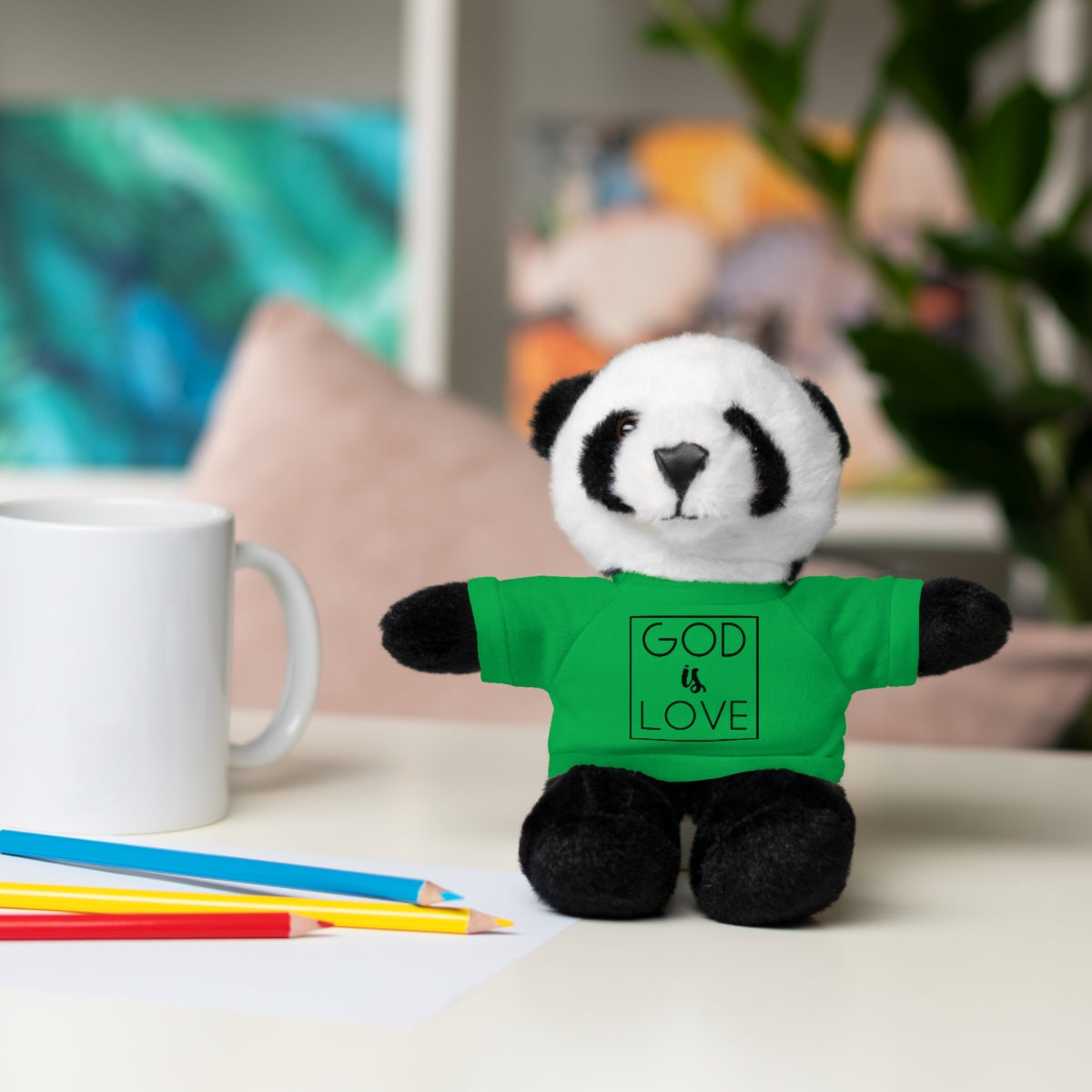 C- God Is Love Stuffed Animals with Tee