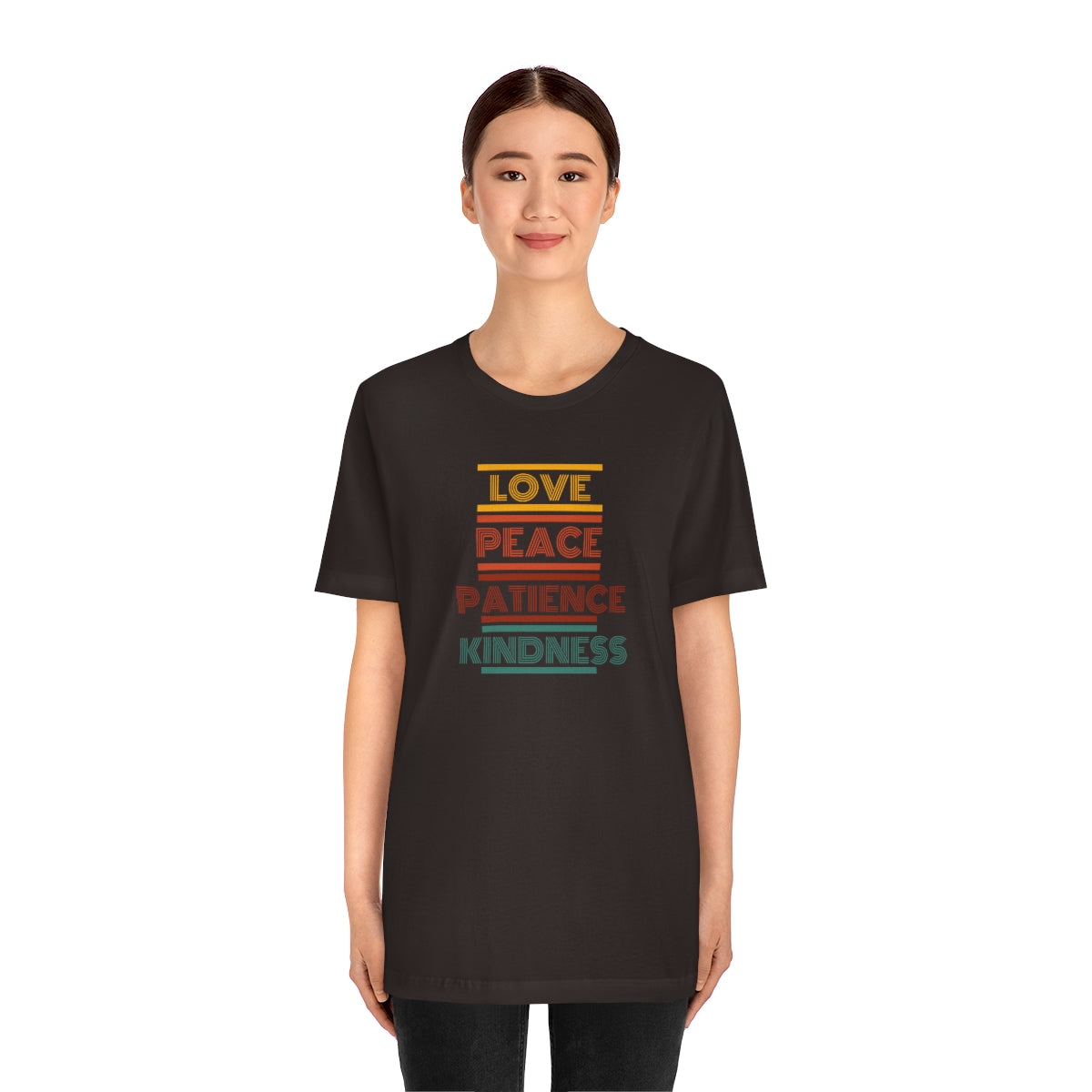 C- Love Peace Patience Tee