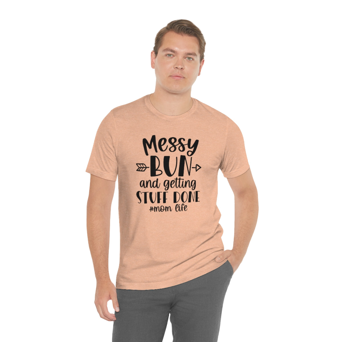 M- Messy Bun Tee