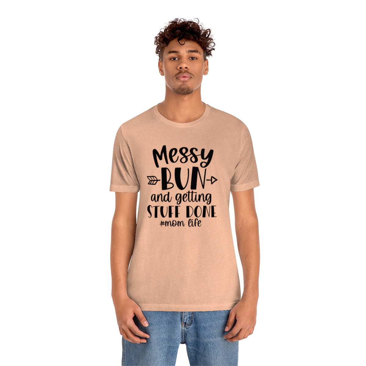 M- Messy Bun Tee