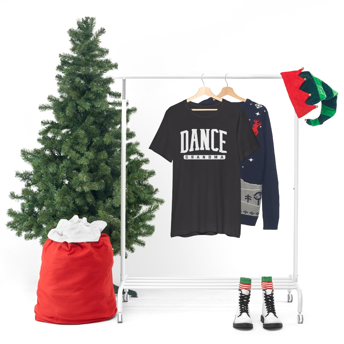 D- Dance Grandma White Font Tee