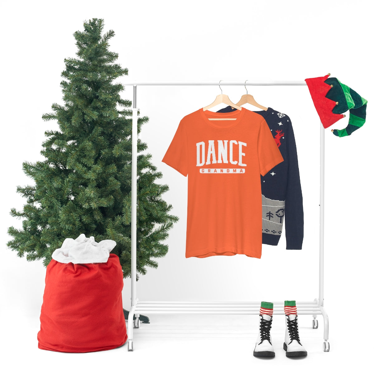D- Dance Grandma White Font Tee