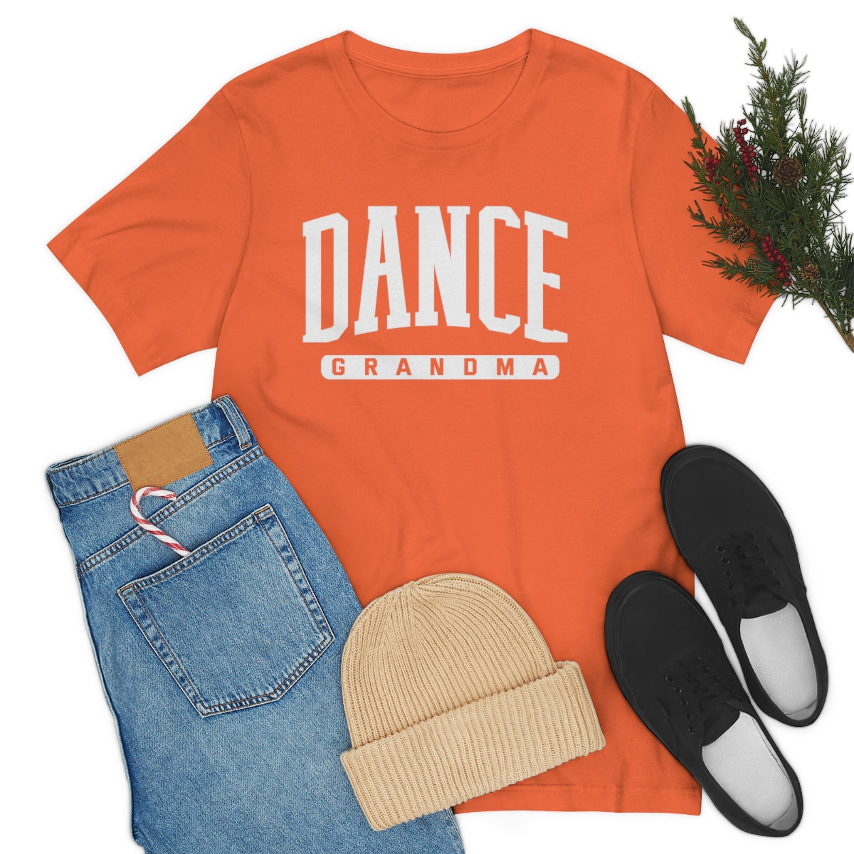 D- Dance Grandma White Font Tee