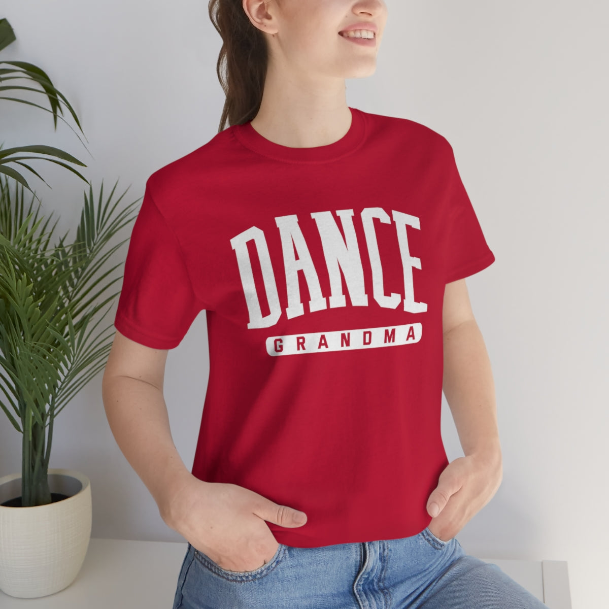 D- Dance Grandma White Font Tee