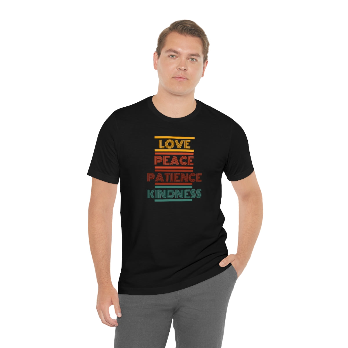 C- Love Peace Patience Tee