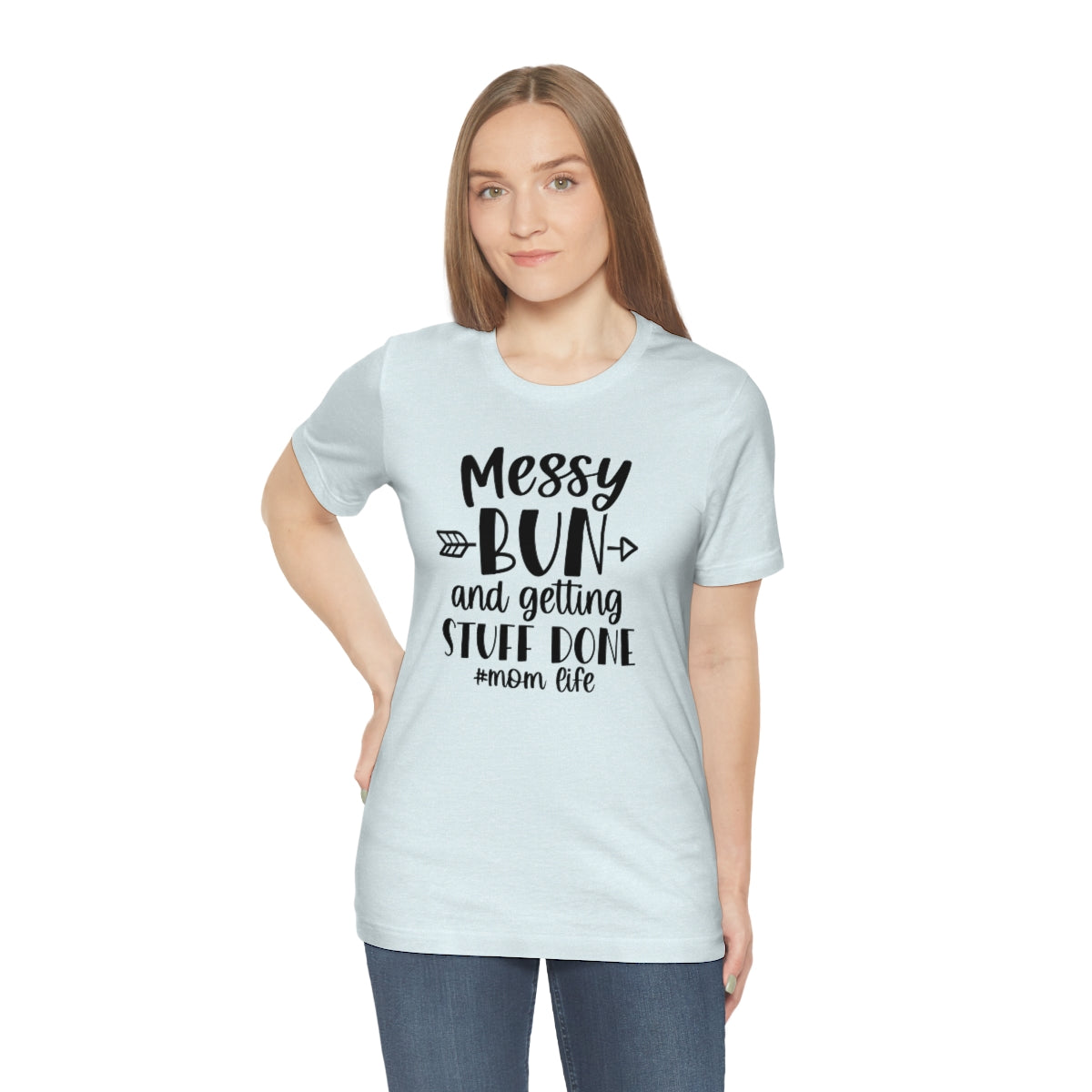 M- Messy Bun Tee