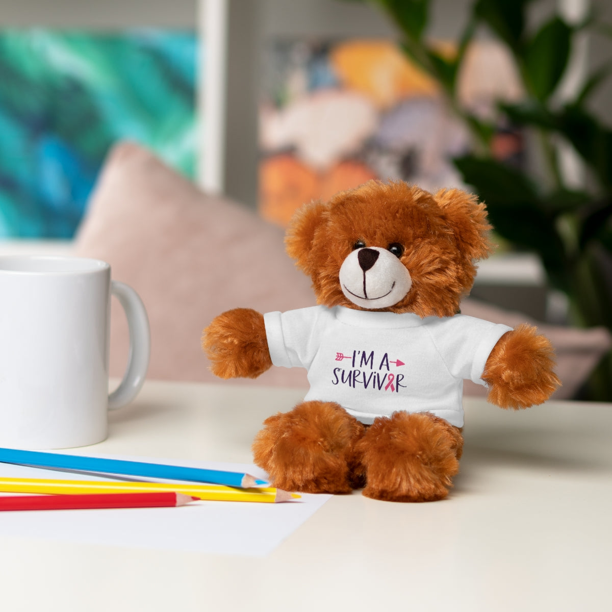 CAN- Cancer Survivor Stuffed Animals with Tee