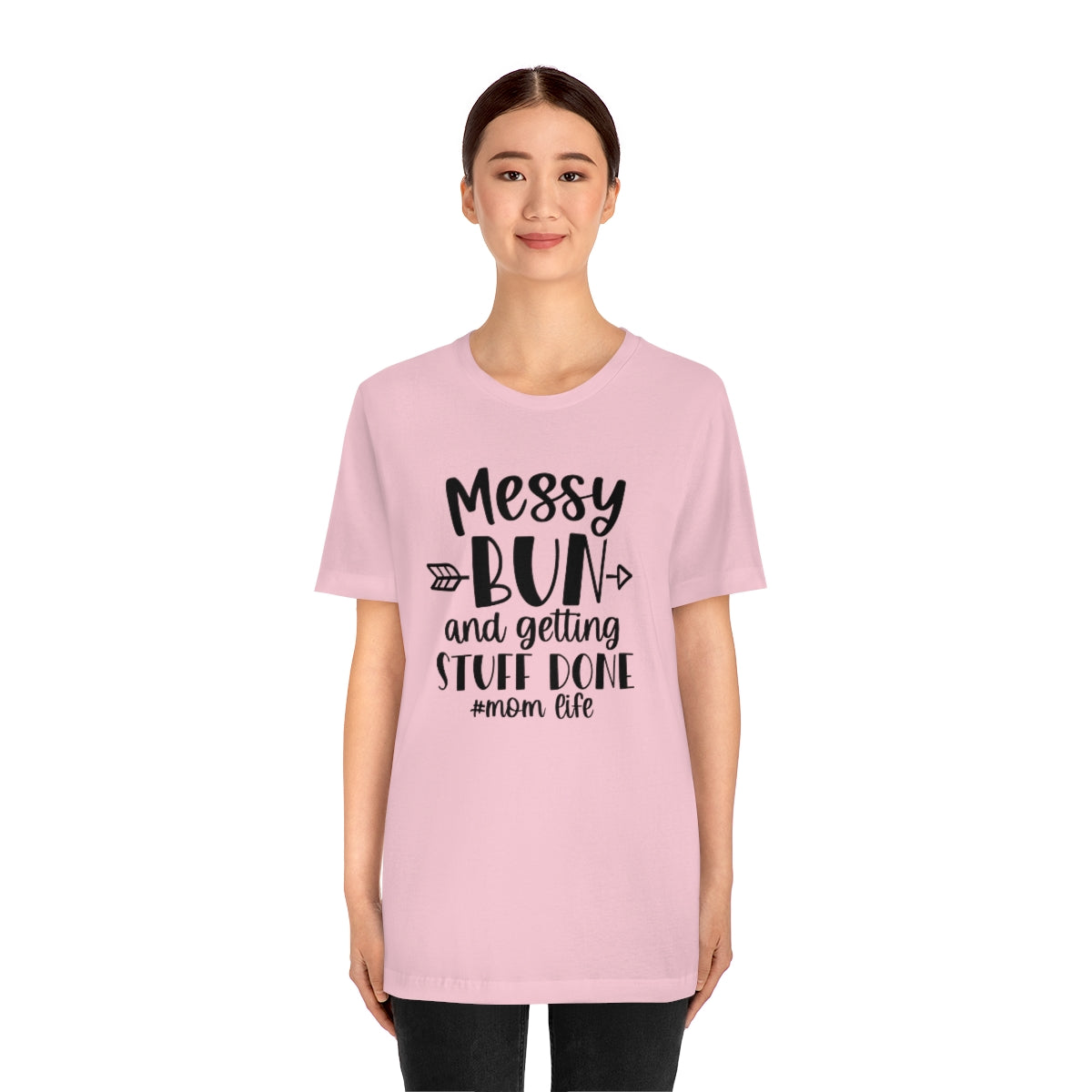 M- Messy Bun Tee
