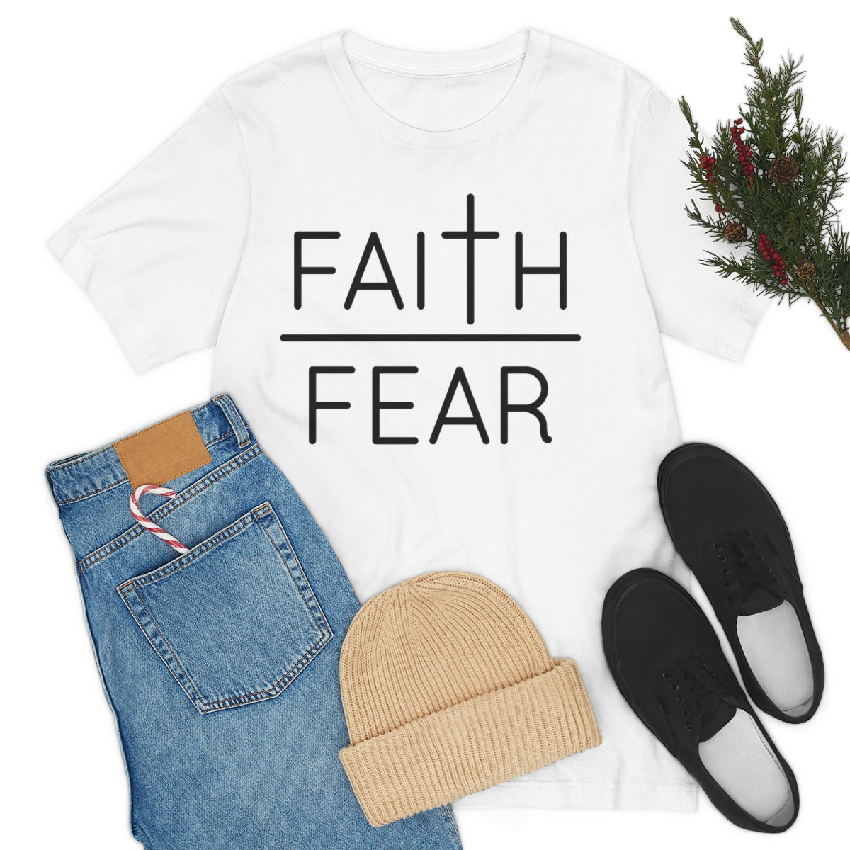 C- Faith Over Fear Tee