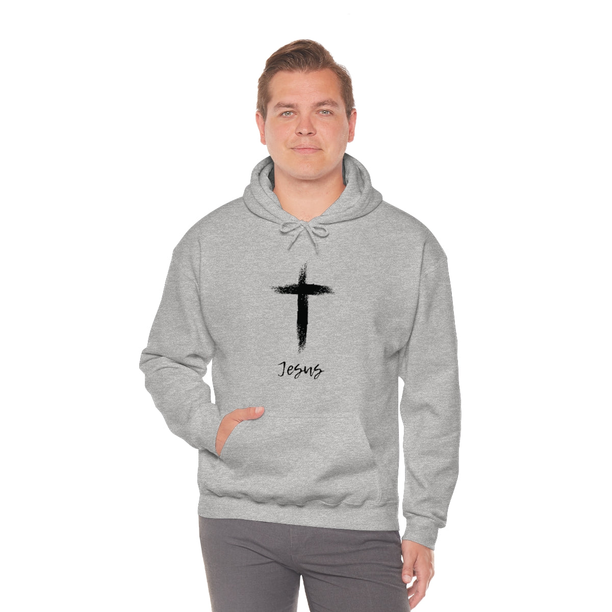 C- Jesus Cross Hoodie