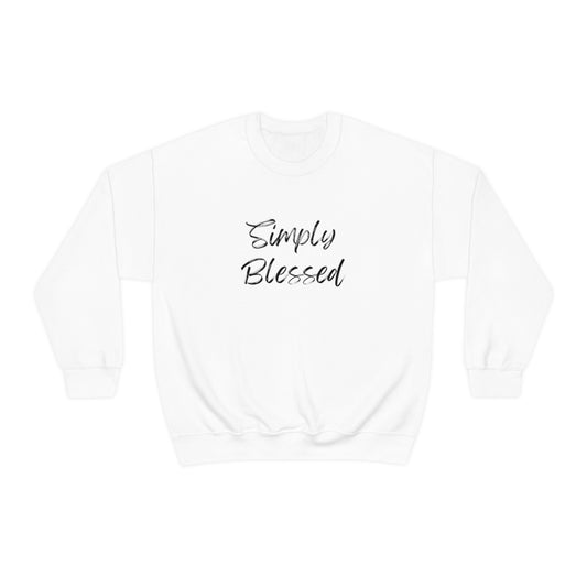 C- Simply Blessed Crewneck Sweatshirt