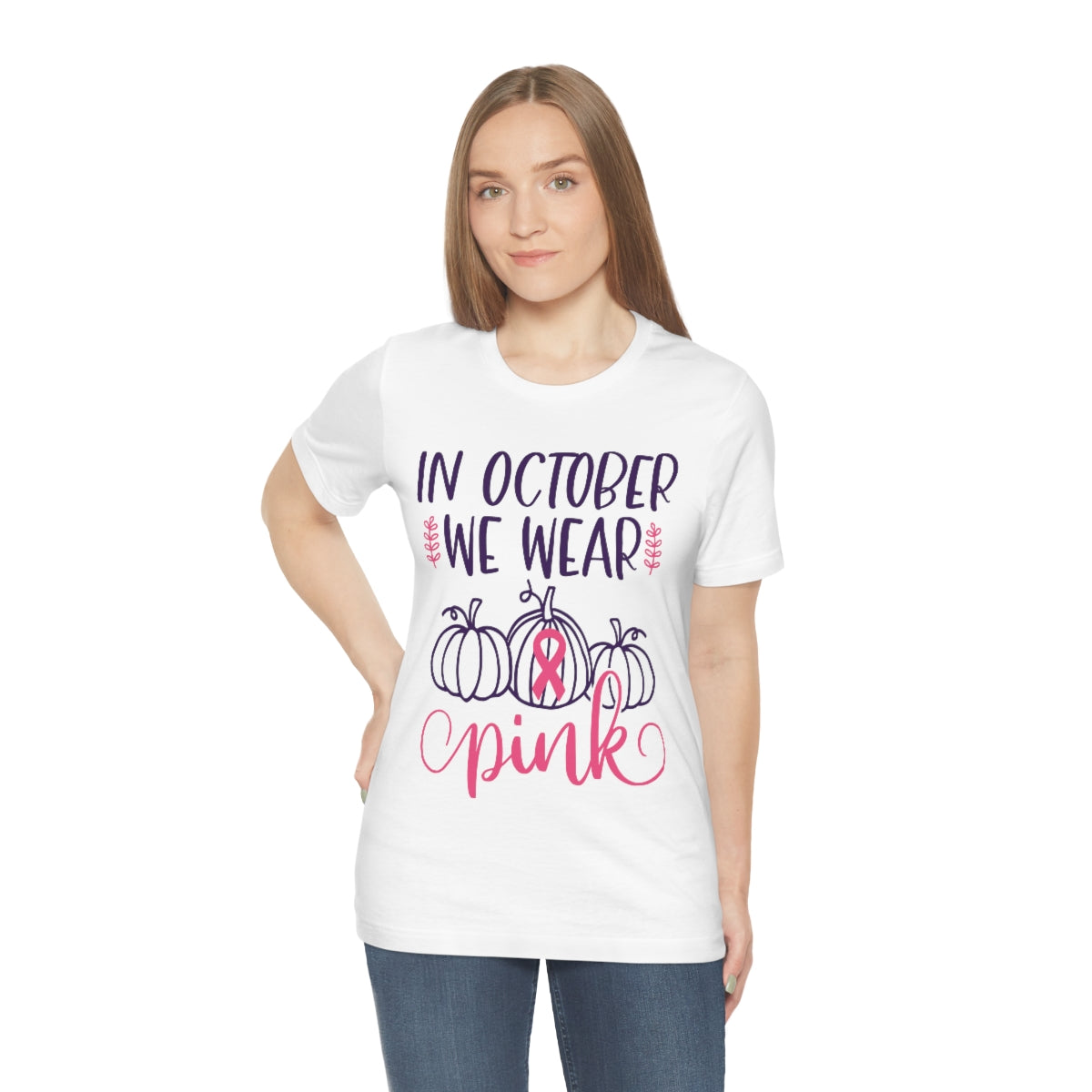 CAN- In October We Wear Pink Tee