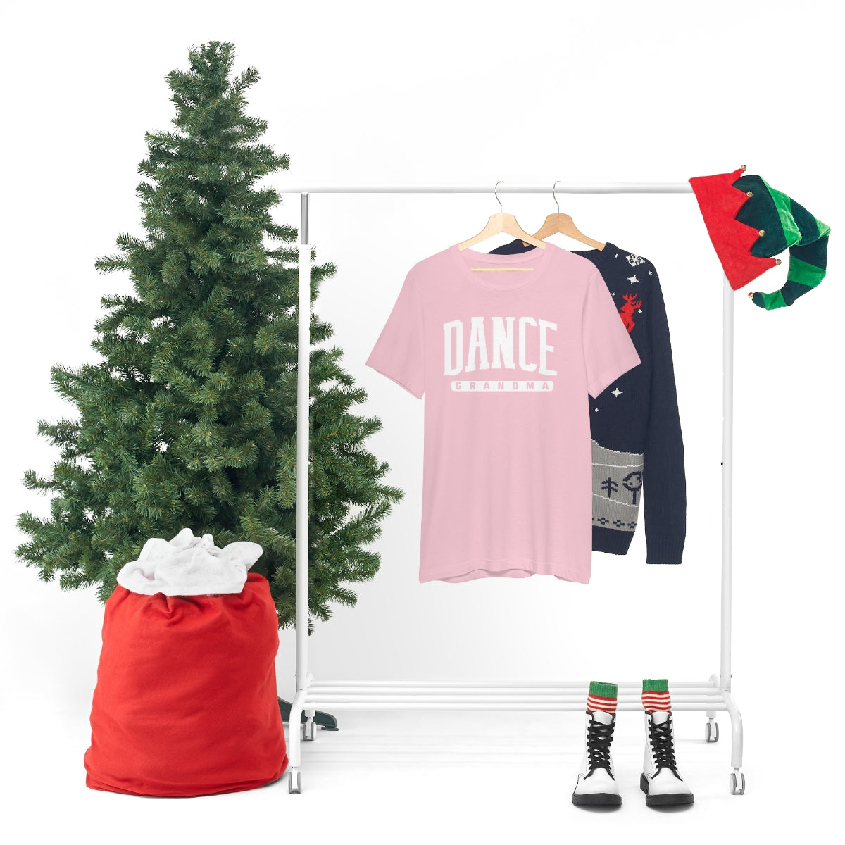 D- Dance Grandma White Font Tee