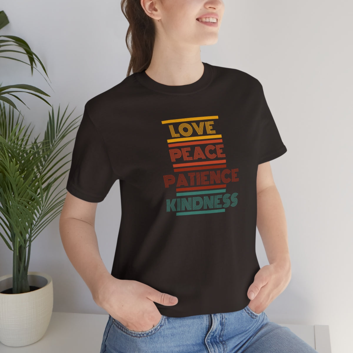 C- Love Peace Patience Tee
