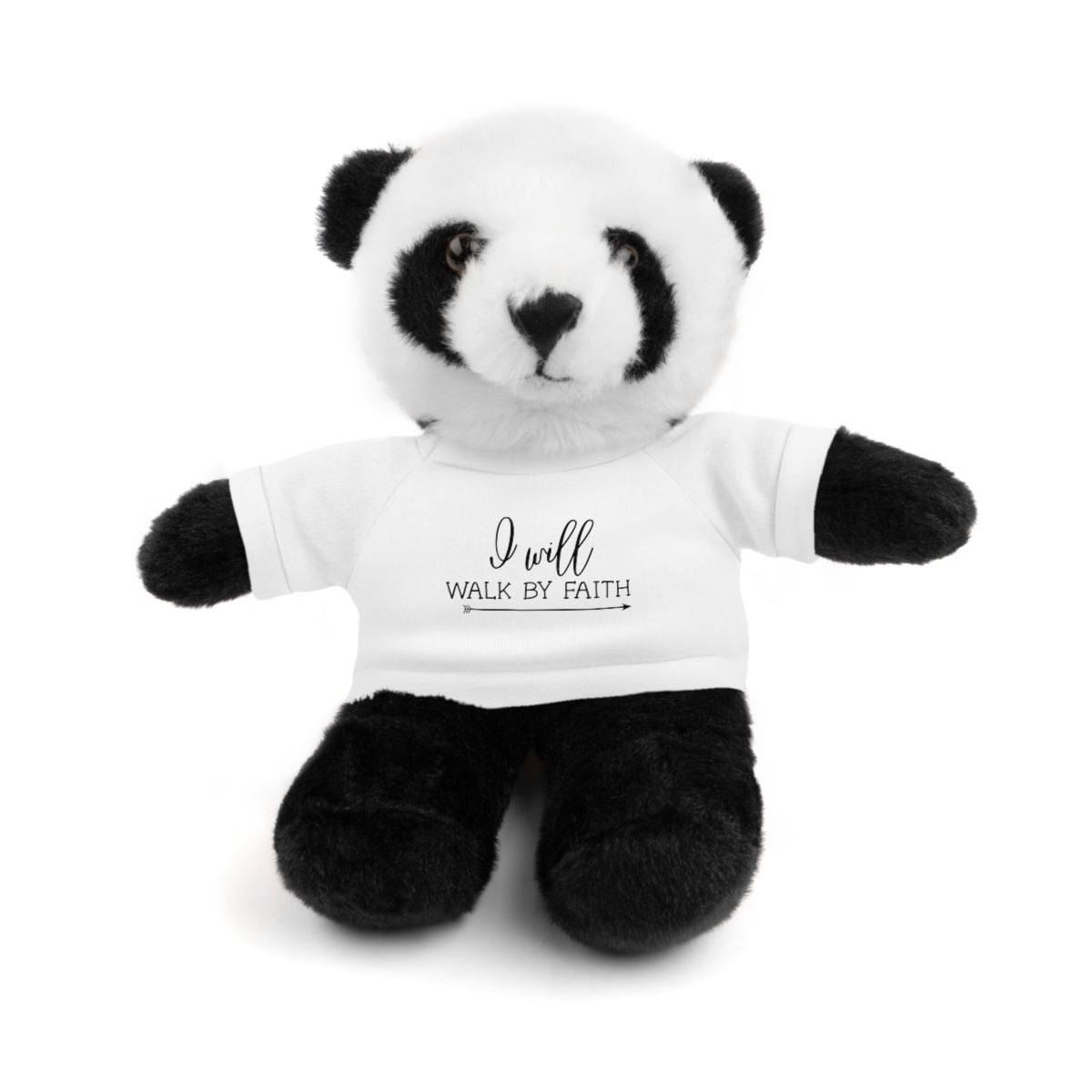 C- I Will Walk By Faith Stuffed Animals with Tee