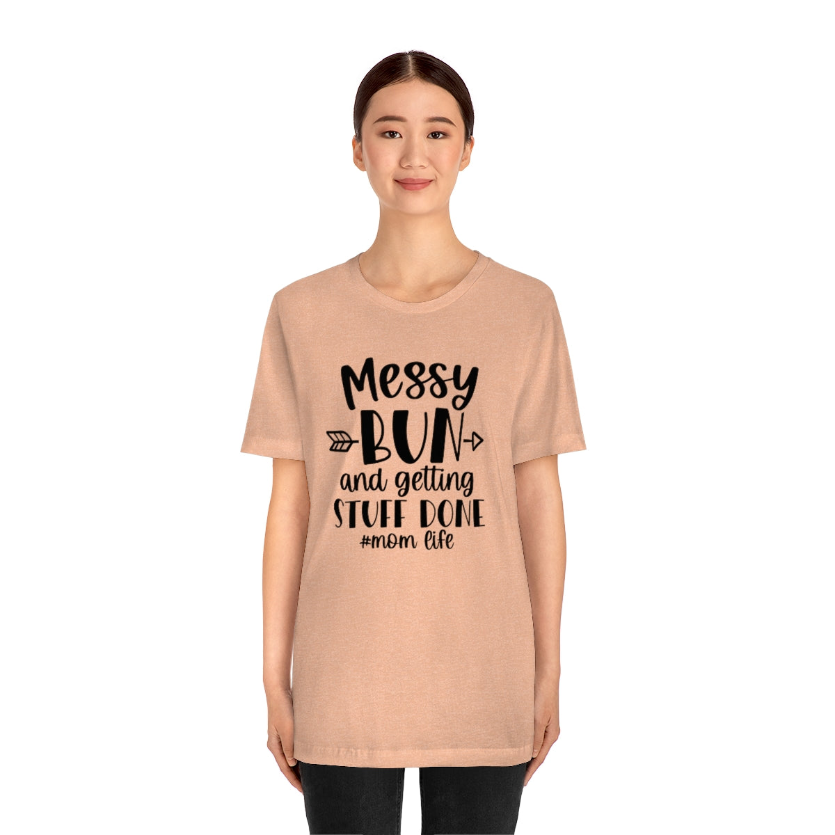 M- Messy Bun Tee