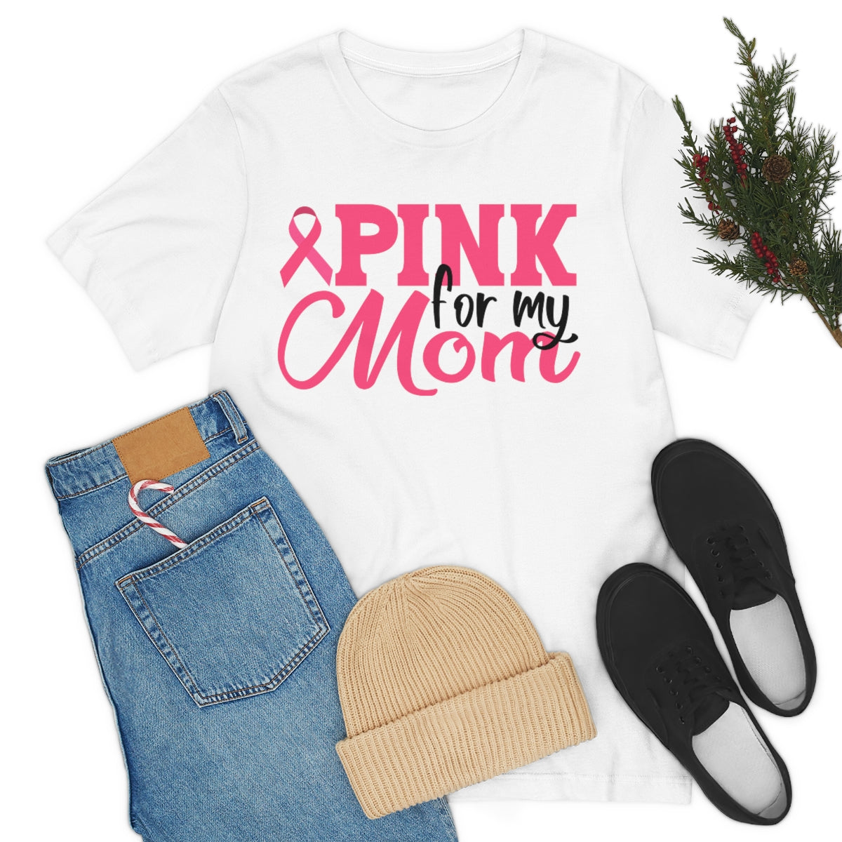 CAN- Pink for Mom Tee