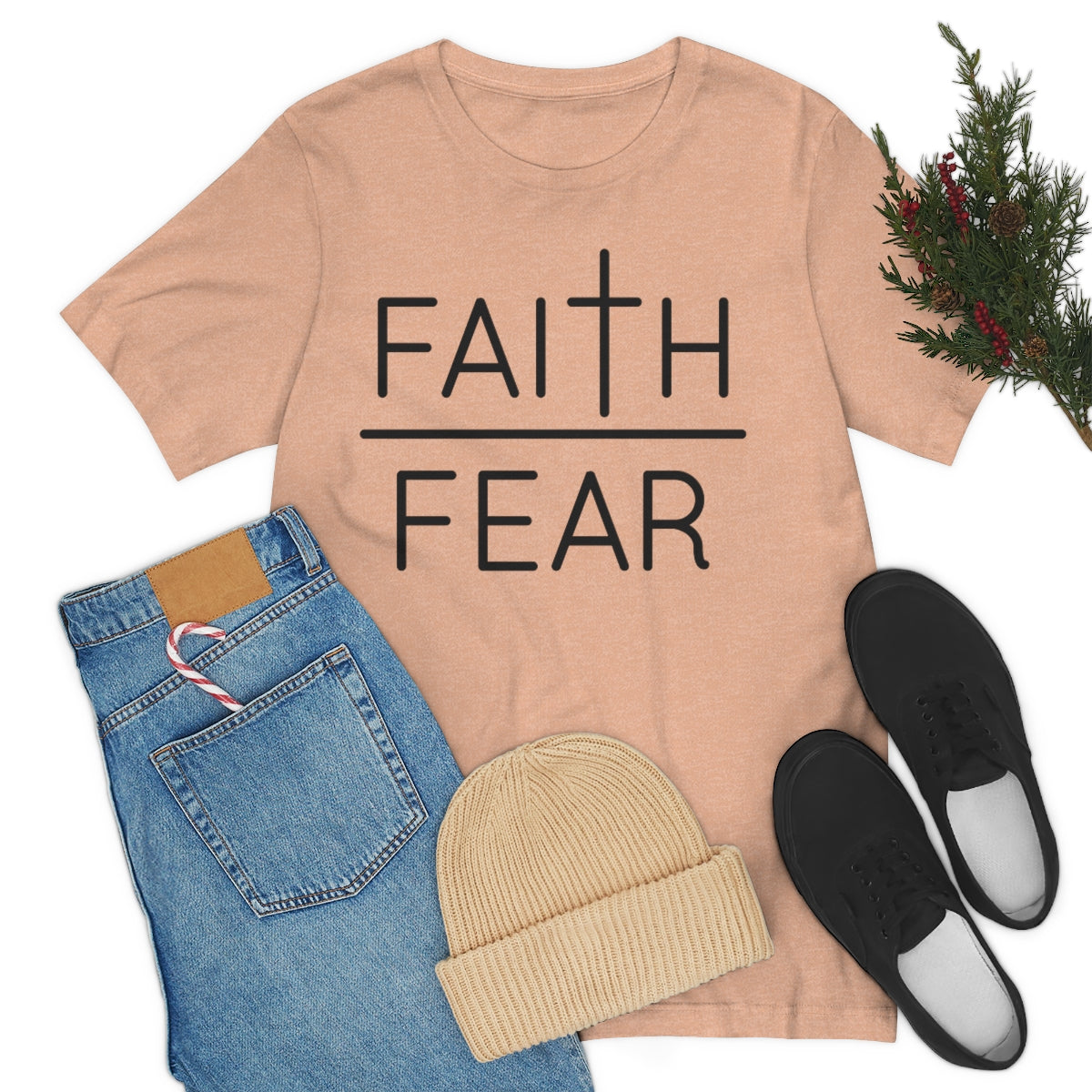 C- Faith Over Fear Tee