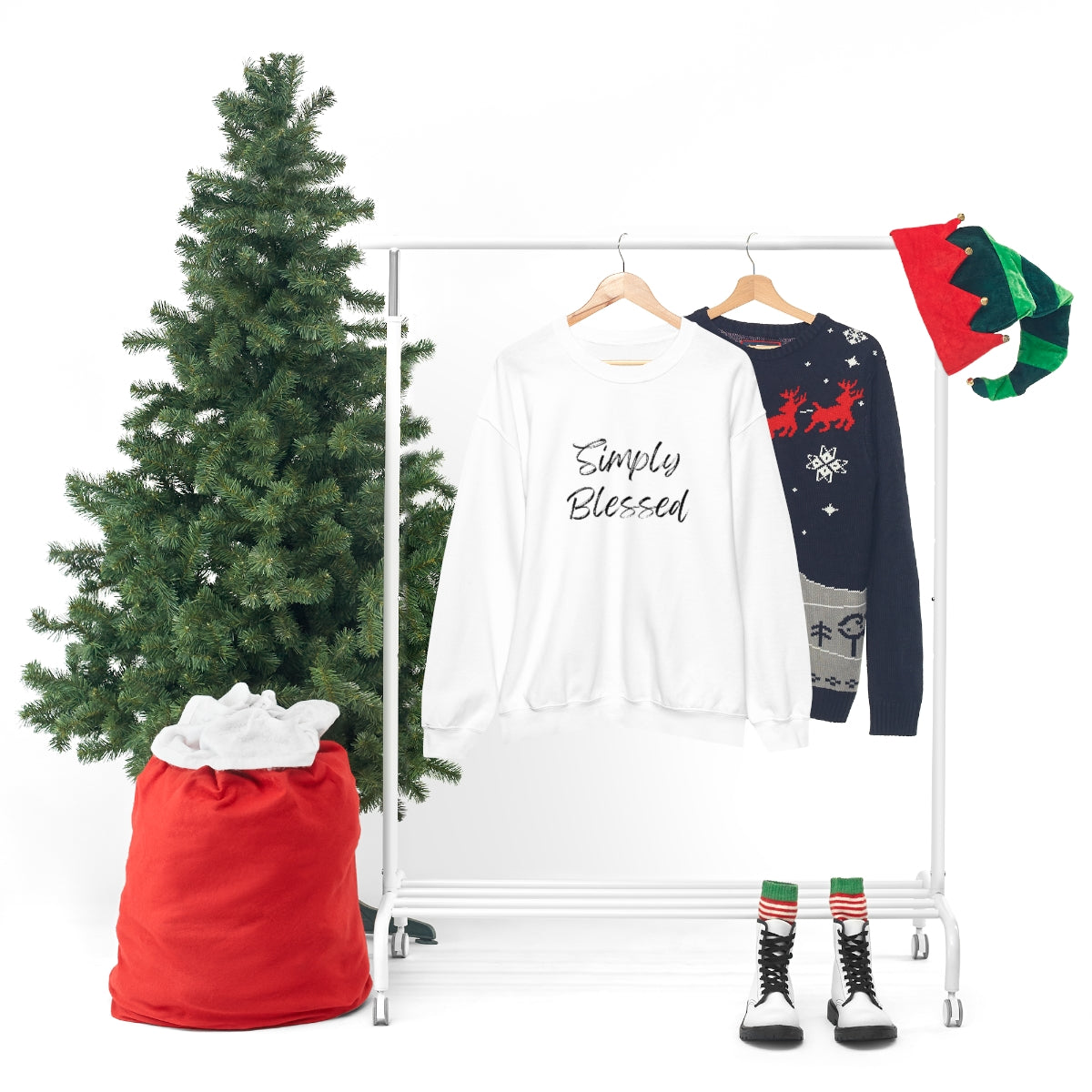 C- Simply Blessed Crewneck Sweatshirt