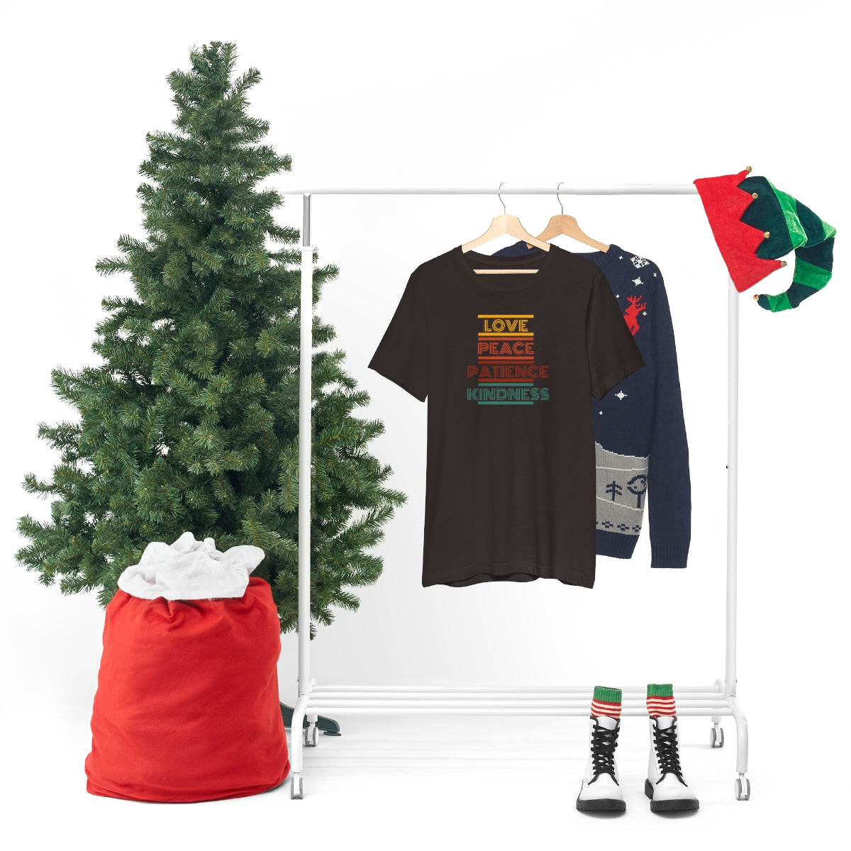 C- Love Peace Patience Tee