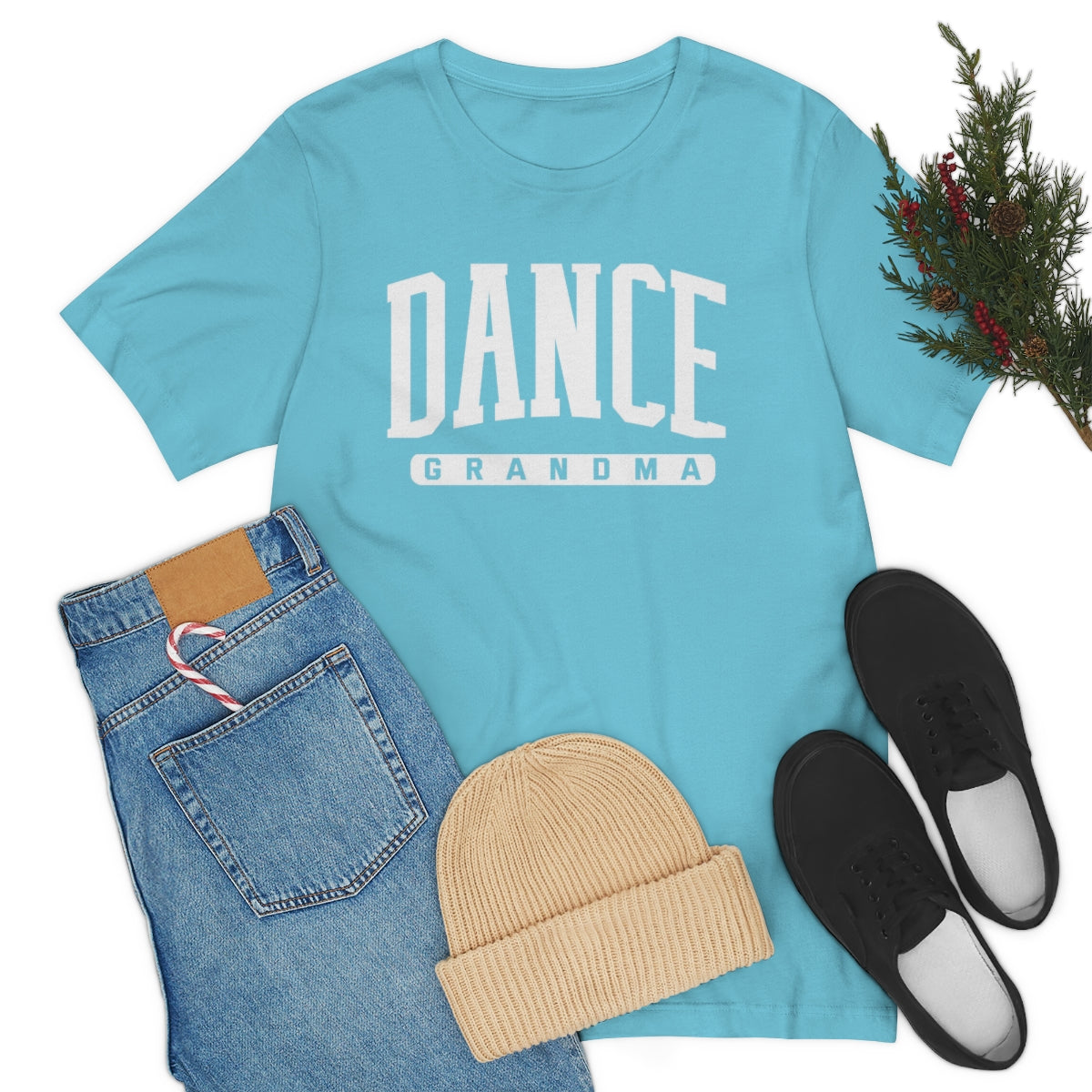 D- Dance Grandma White Font Tee
