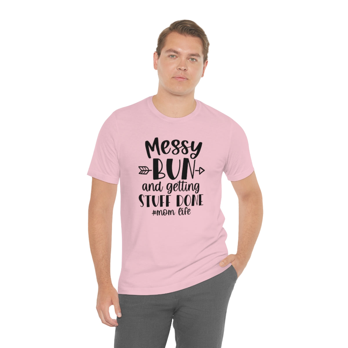 M- Messy Bun Tee