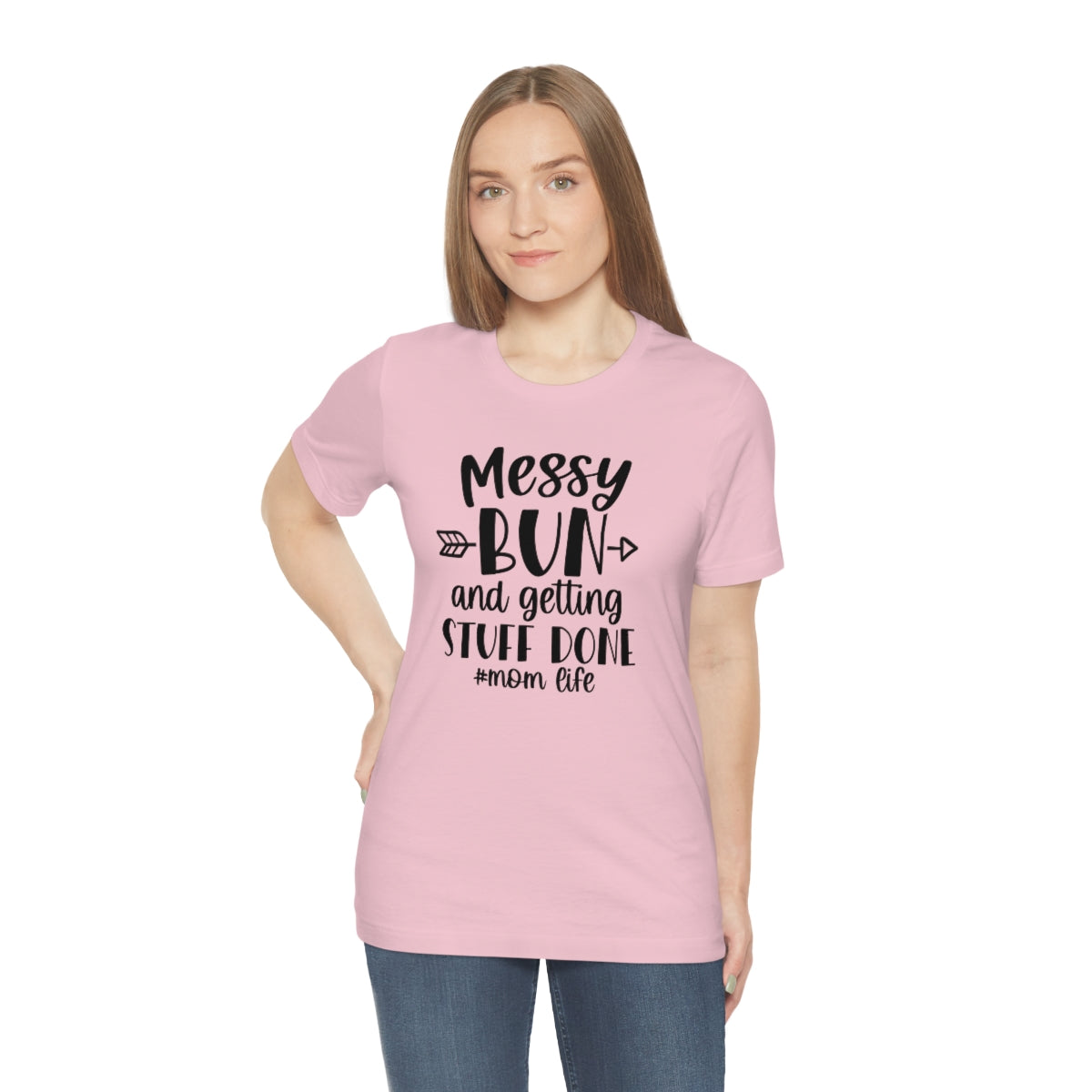 M- Messy Bun Tee