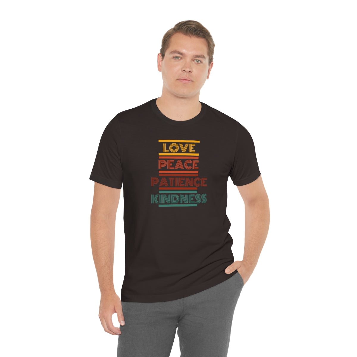 C- Love Peace Patience Tee