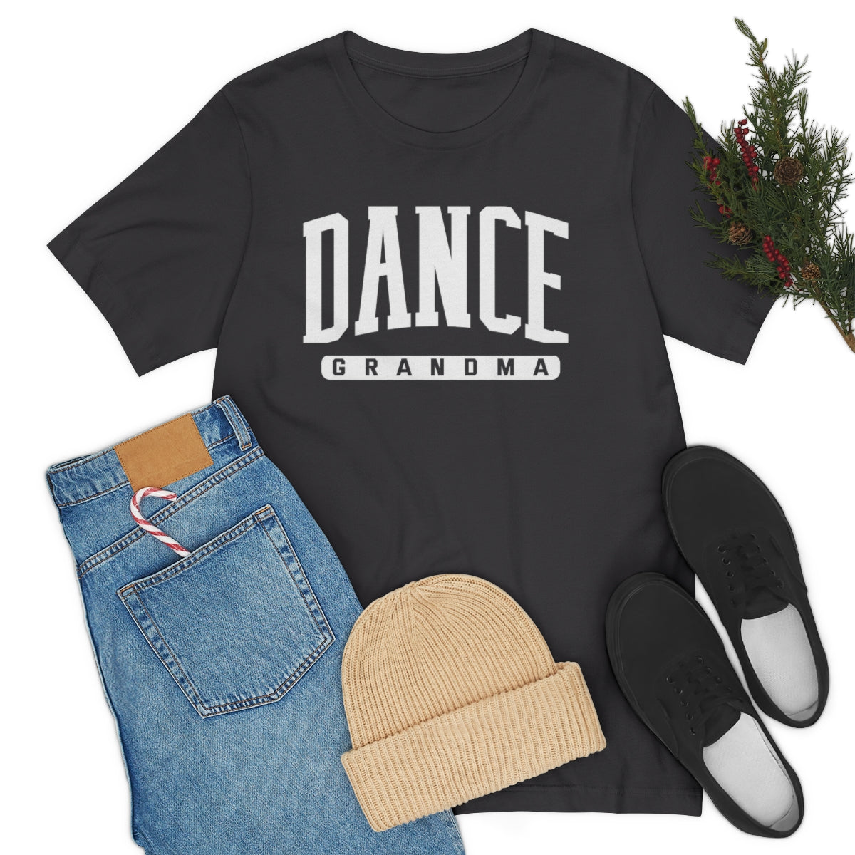 D- Dance Grandma White Font Tee