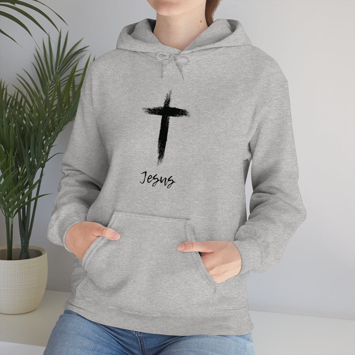 C- Jesus Cross Hoodie