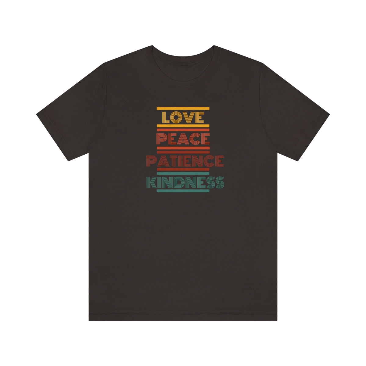 C- Love Peace Patience Tee