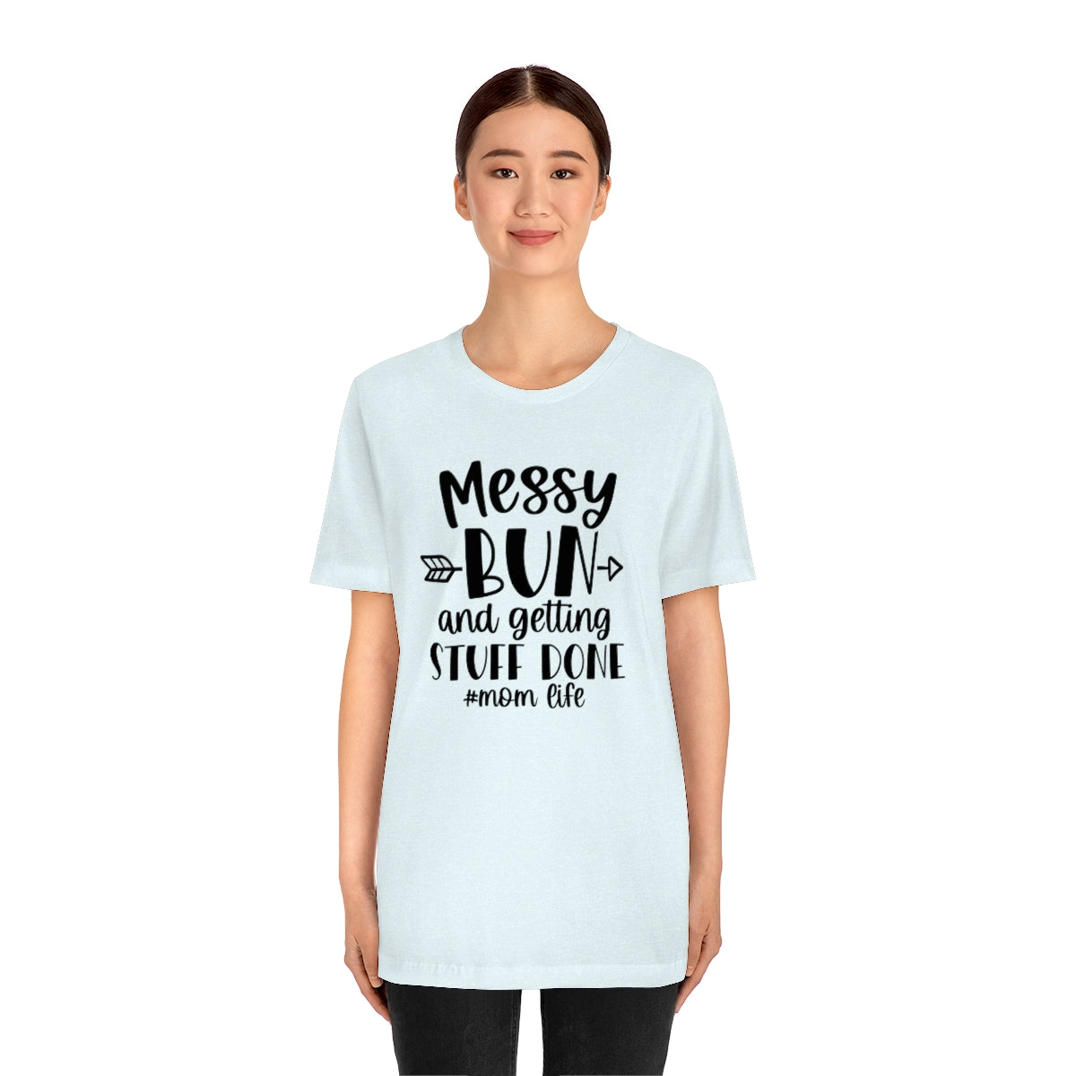 M- Messy Bun Tee