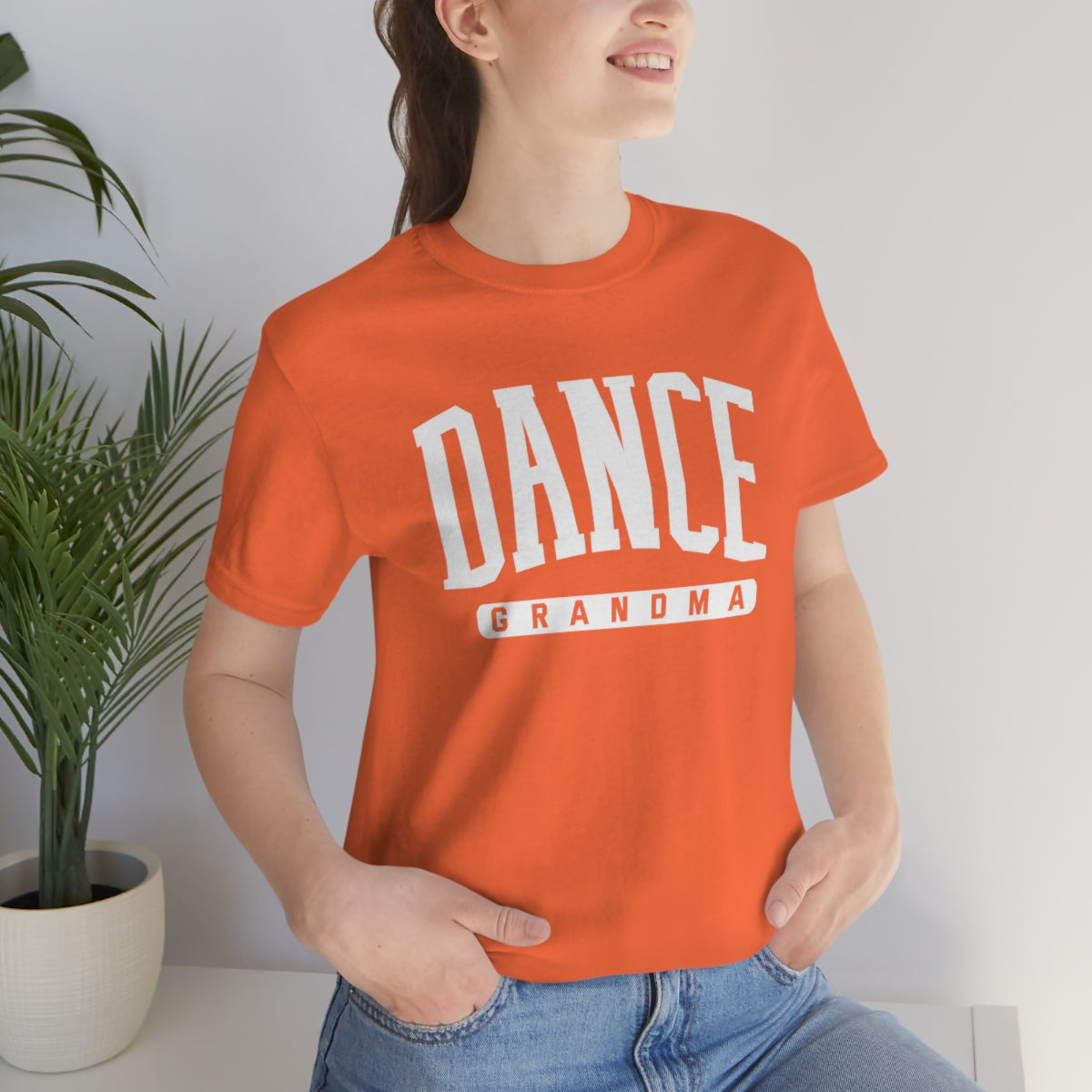 D- Dance Grandma White Font Tee