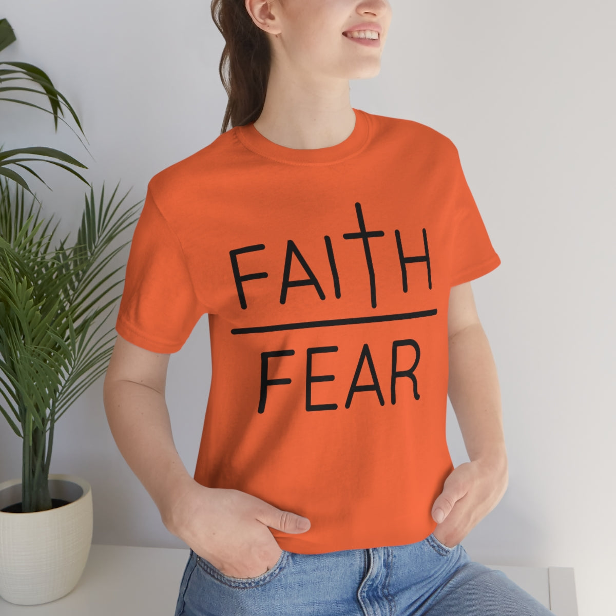 C- Faith Over Fear Tee