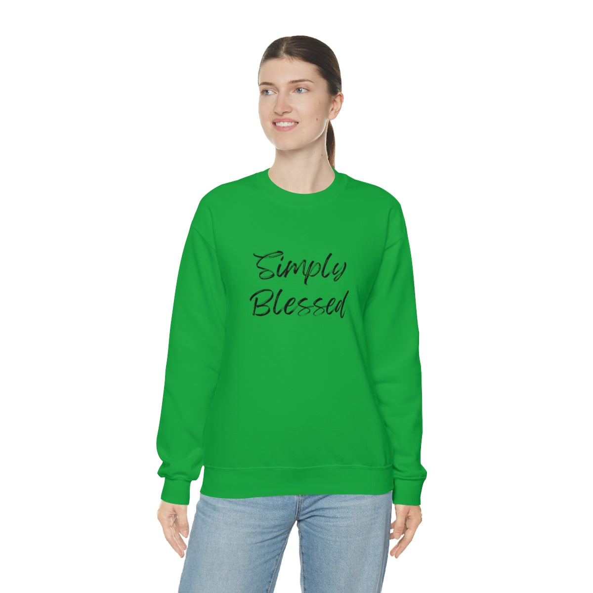 C- Simply Blessed Crewneck Sweatshirt