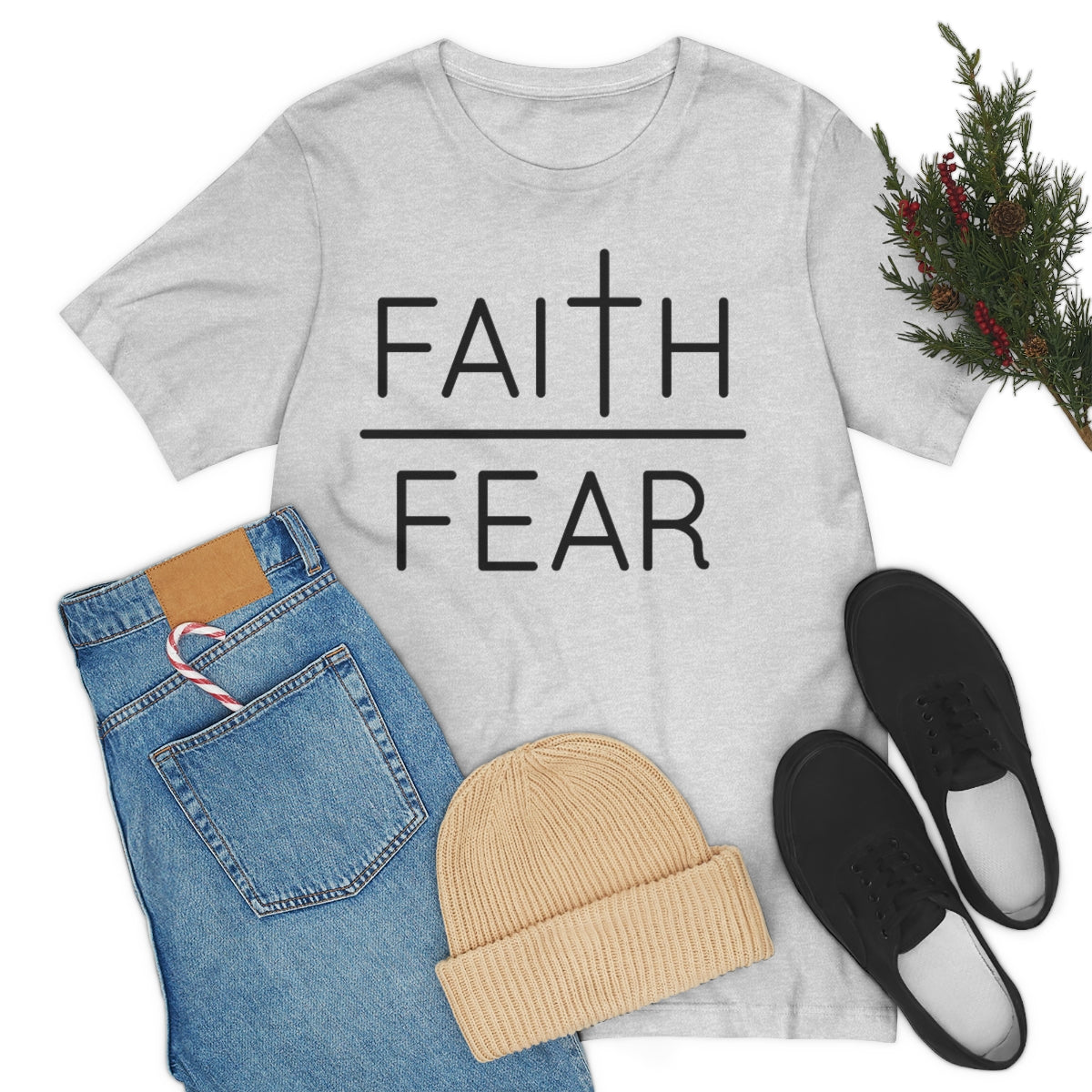 C- Faith Over Fear Tee