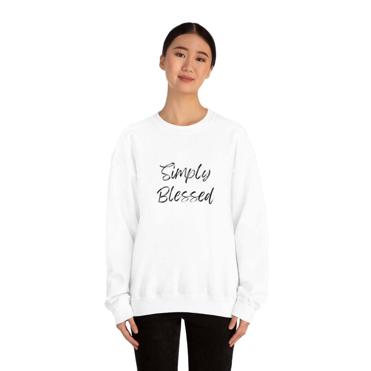 C- Simply Blessed Crewneck Sweatshirt