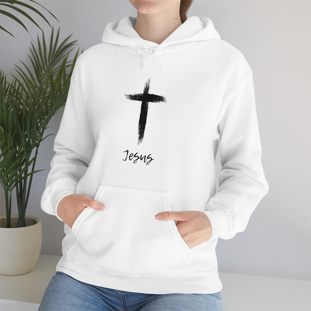 C- Jesus Cross Hoodie