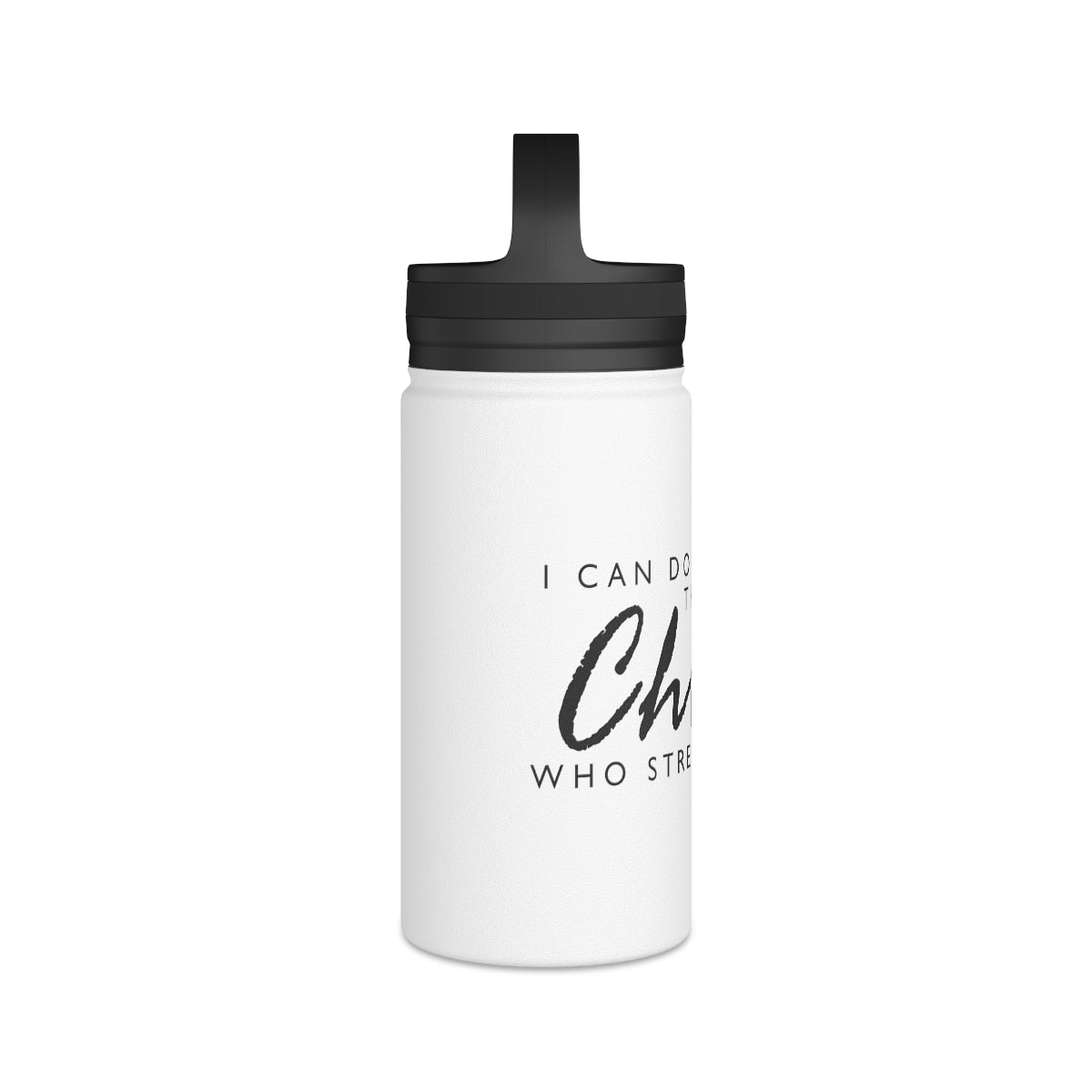 C- Stainless Steel Water Bottle, Handle Lid