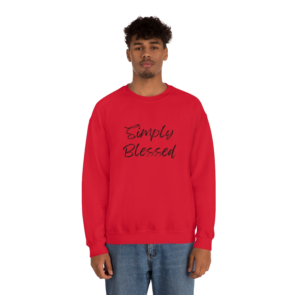 C- Simply Blessed Crewneck Sweatshirt