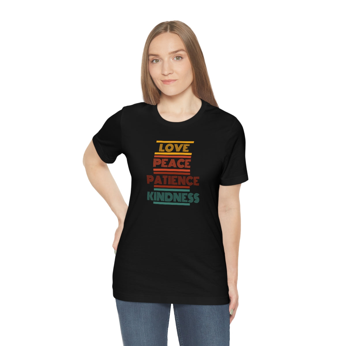 C- Love Peace Patience Tee