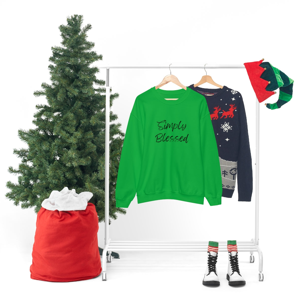 C- Simply Blessed Crewneck Sweatshirt