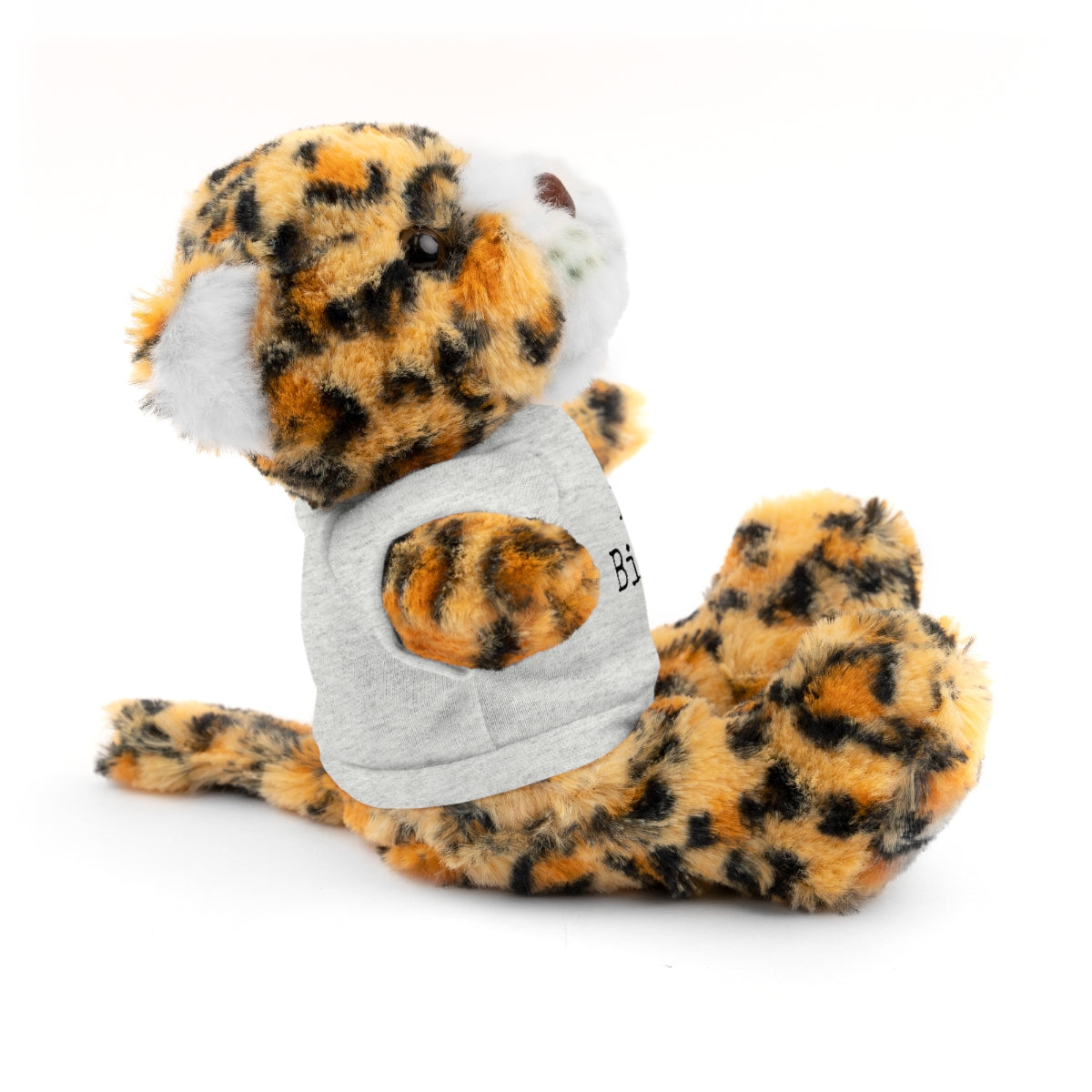 SA- Happy Birthday Black Font Stuffed Animals with Tee