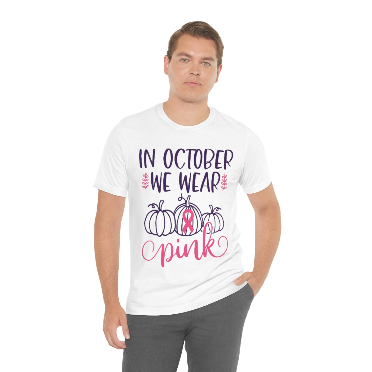 CAN- In October We Wear Pink Tee
